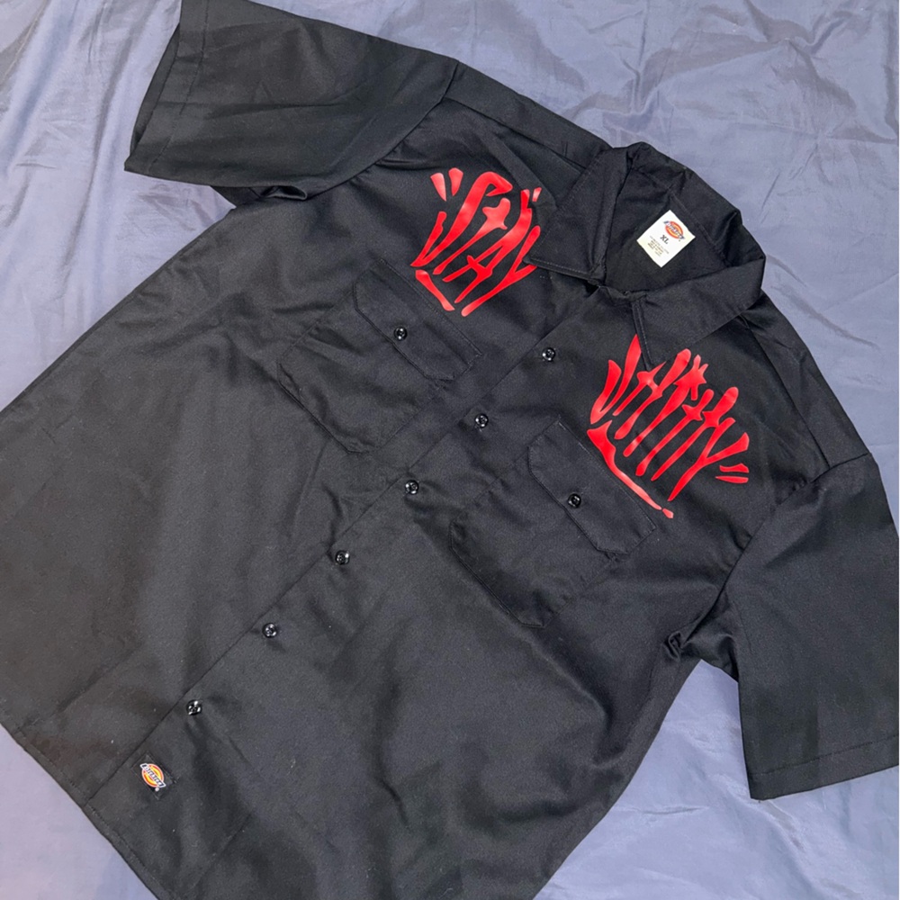Dickies Mens Stay Sh*tty Button up